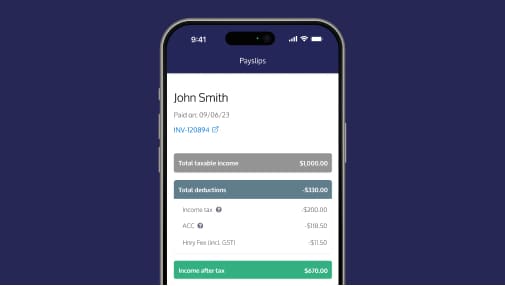 contractor invoicing with Hnry