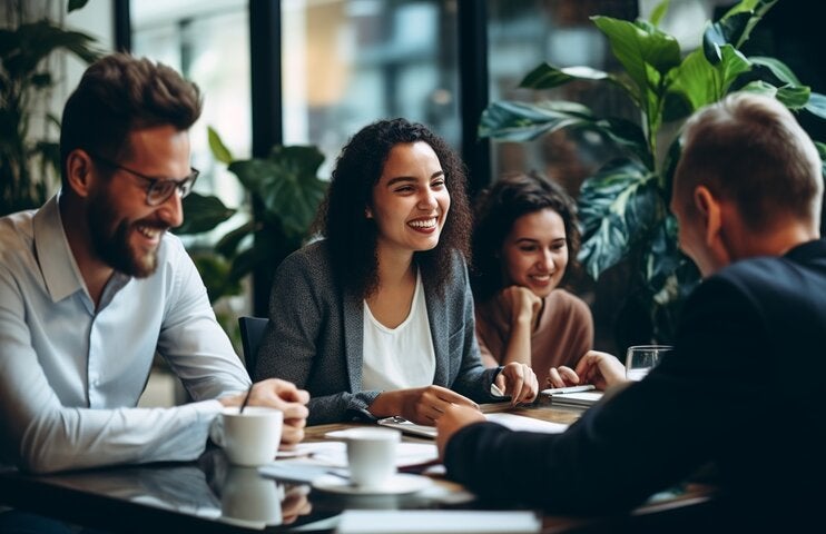 women laughing