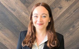 woman smiling